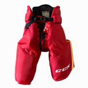 CCM HP45 - NHL Pro Stock Hockey Pants - Calgary Flames (Red/Yellow)