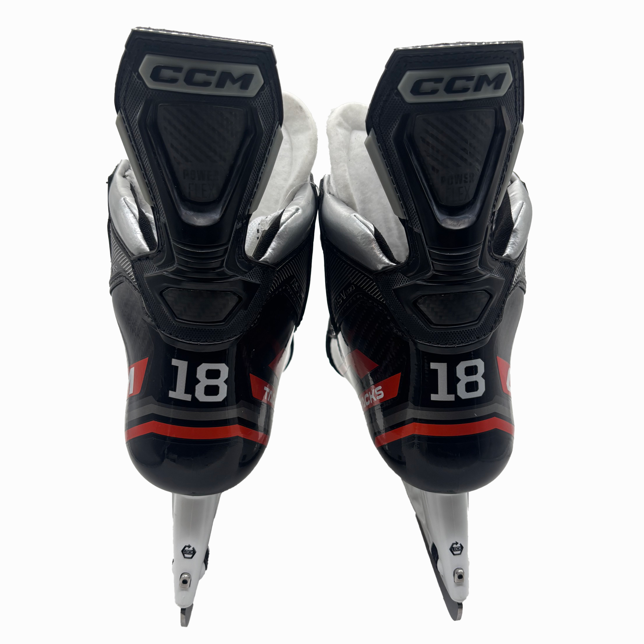 CCM Tacks AS-V Pro - Pro Stock Hockey Skates - Size 9R (Orange)