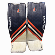 Bauer Supreme Mach - Used Pro Stock Pad Set (Navy/Orange/White)