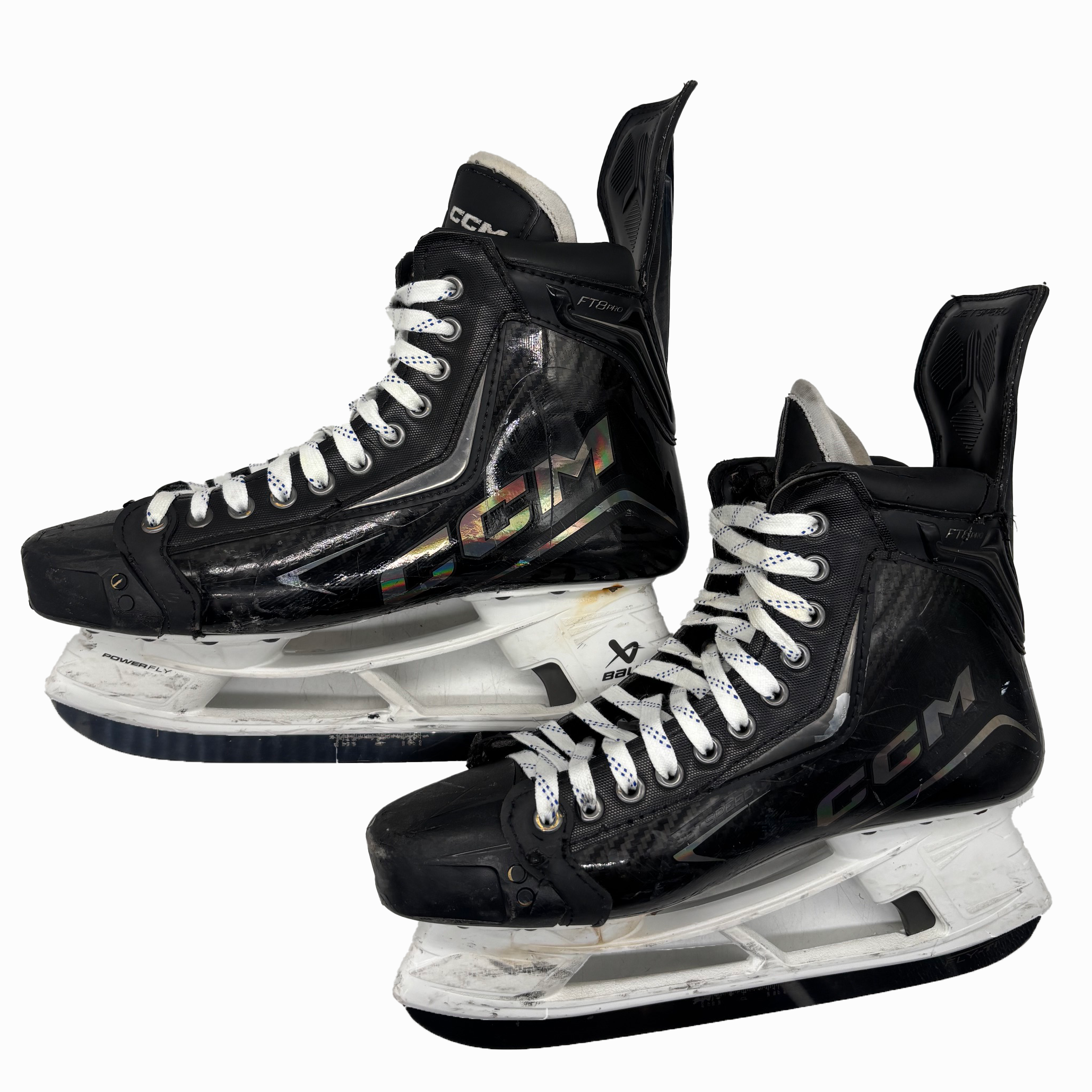 CCM Jetspeed FT8 Pro - Used Pro Stock Hockey Skates - Size 11D (Black)