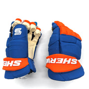 Sherwood  Pro - NHL Pro Stock Glove - New York Islanders (Navy/Orange)