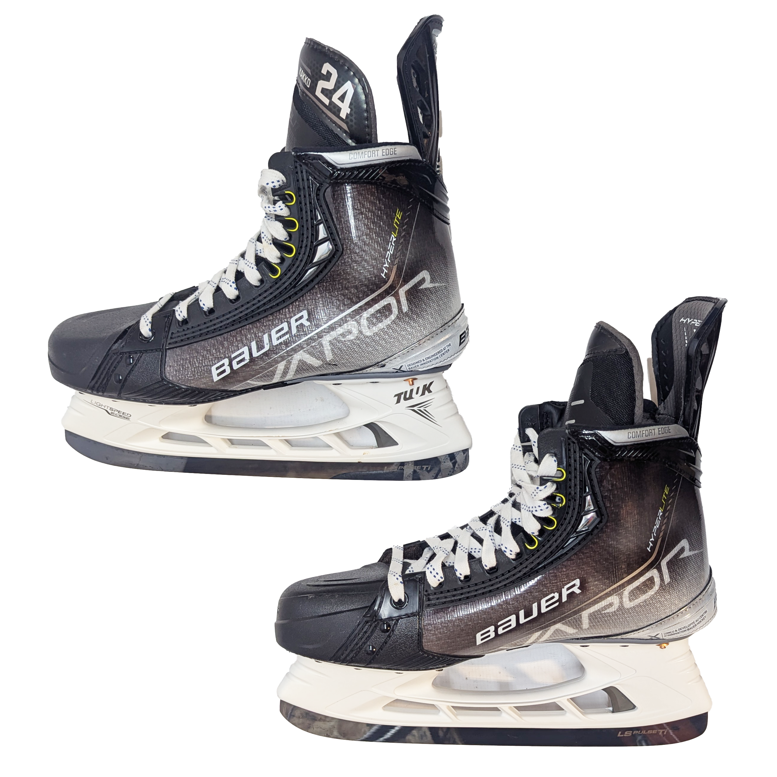 Bauer Vapor Hyperlite - NHL Pro Stock Hockey Skates - Kaapo Kakko - Size 9