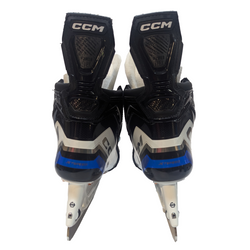 CCM Jetspeed FT6 Pro – Patins de hockey Pro Stock – Taille 7R (Bleu/Blanc)