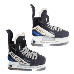CCM Jetspeed FT6 Pro – Patins de hockey Pro Stock – Taille 7R (Bleu/Blanc)