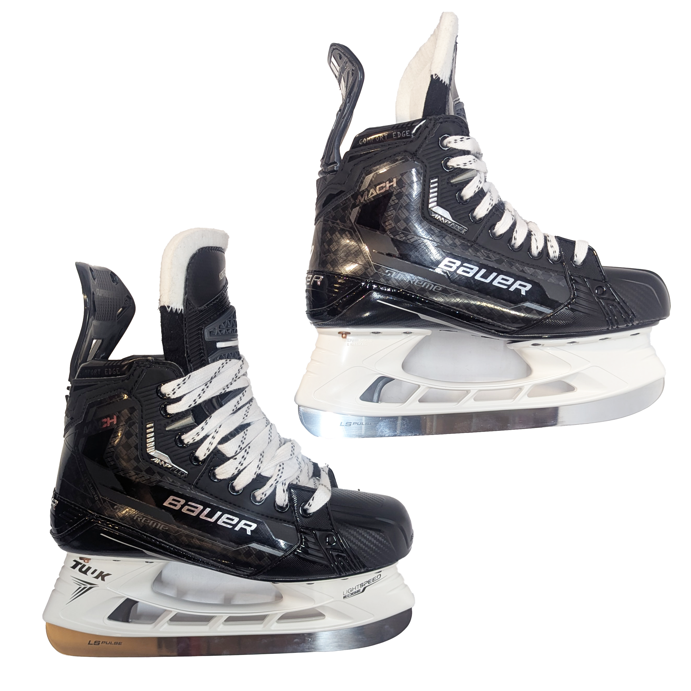 Patins de hockey Bauer Supreme Mach - AHL Pro Stock - Taille 8D
