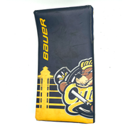 Bauer Supreme Ultrasonic - Used Goalie Blocker (Navy/Yellow/White)