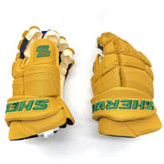 Sherwood  Pro - NHL Pro Stock Glove - Minnesota Wild (Tan/Green)