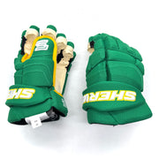 Sherwood  Pro - NHL Pro Stock Glove - Minnesota Wild (Green/Yellow)