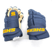 Sherwood  Pro - NHL Pro Stock Glove - Nashville Predators (Navy/Yellow)