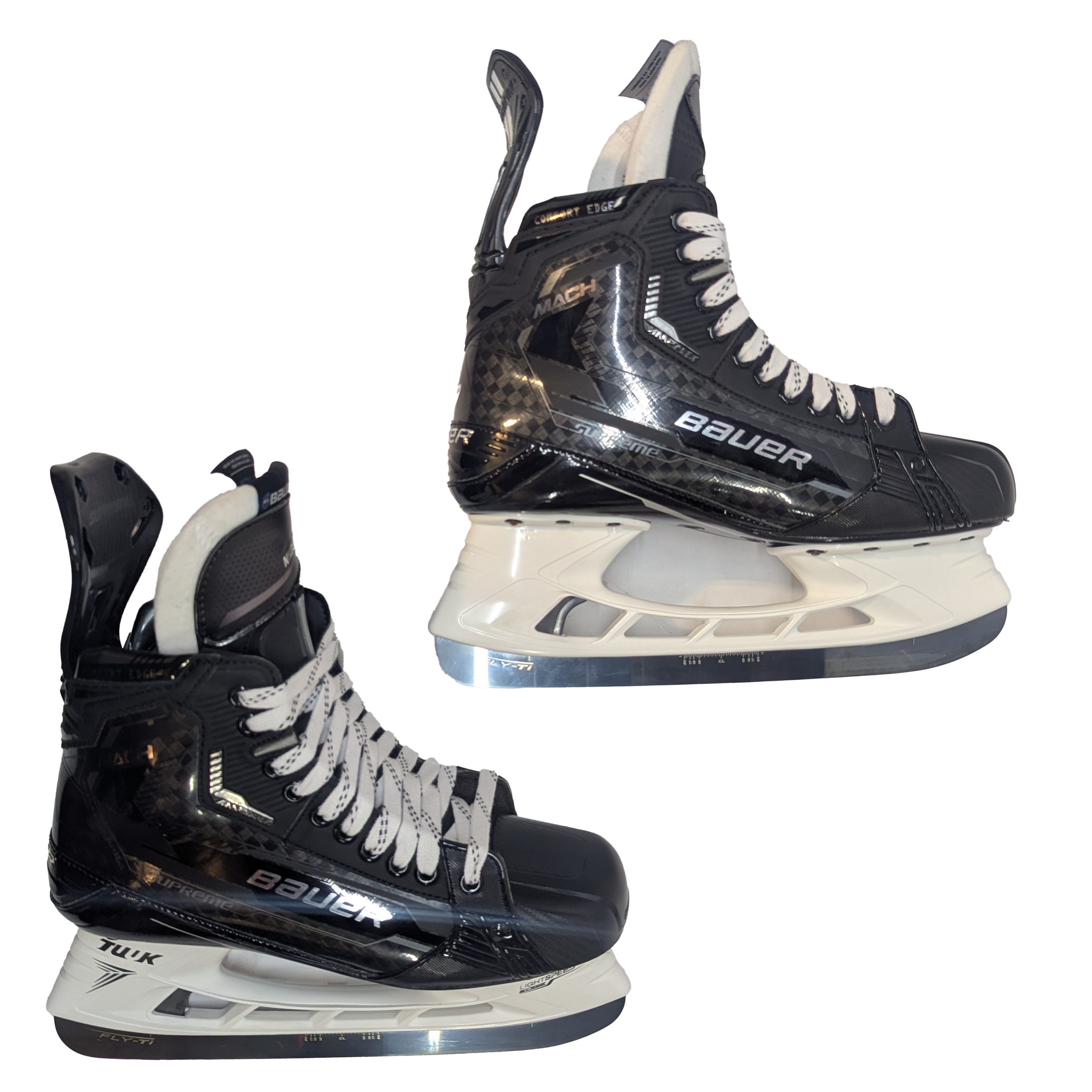 Patins de hockey Bauer Supreme Mach - AHL Pro Stock - Taille 9.5D
