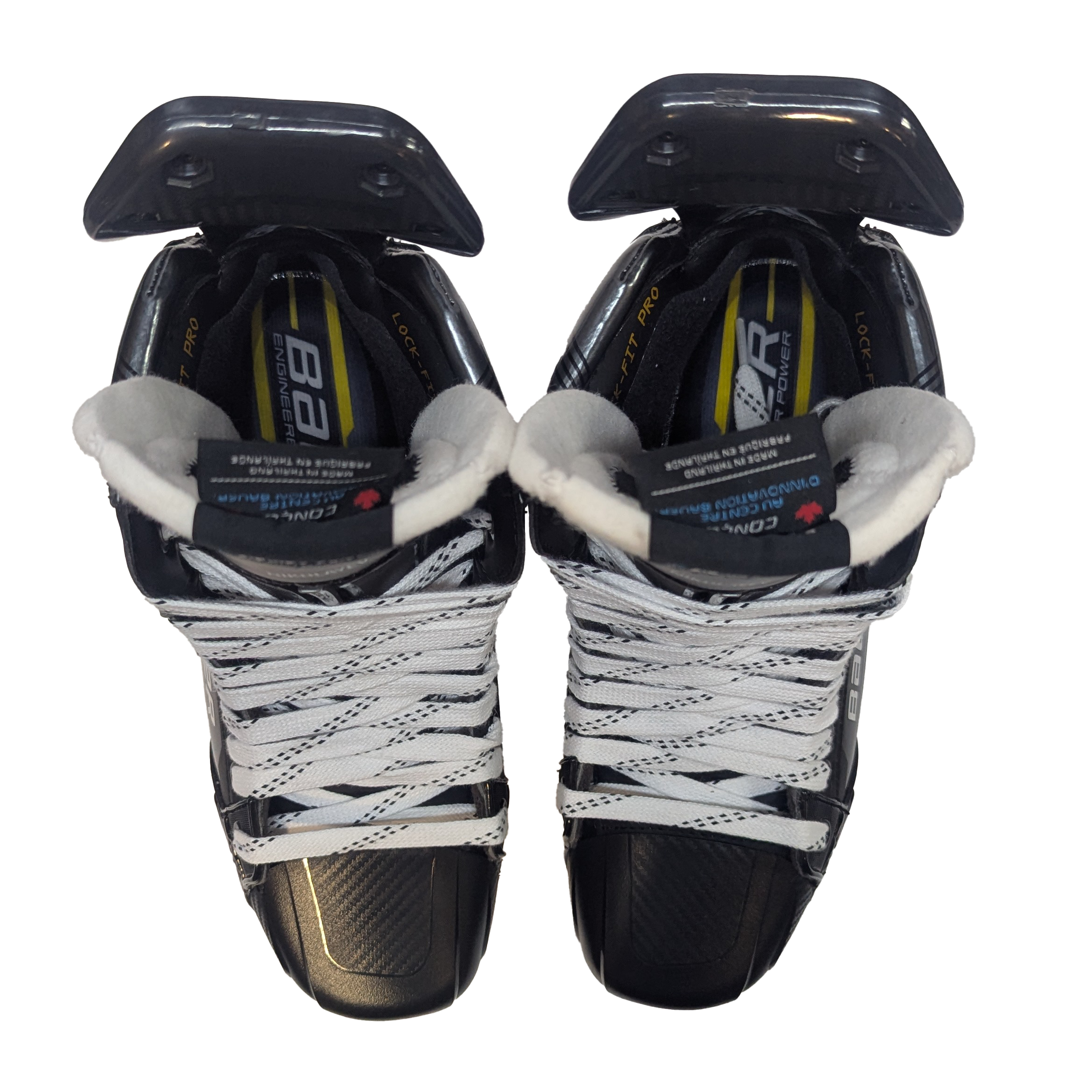 Patins de hockey Bauer Supreme Mach - AHL Pro Stock - Taille 9.5D