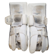 True Catalyst PX3 - Jambières de gardien de but Pro Stock d'occasion (blanc/rouge/marron)