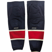 OHL - Used CCM/Reebok Hockey Sock (Navy/Red/White)