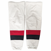 AHL - Chaussette de hockey CCM d'occasion (blanche/noire/rouge)