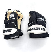 Sherwood  Pro - NHL Pro Stock Glove - Pittsburgh Penguins (Black/White)