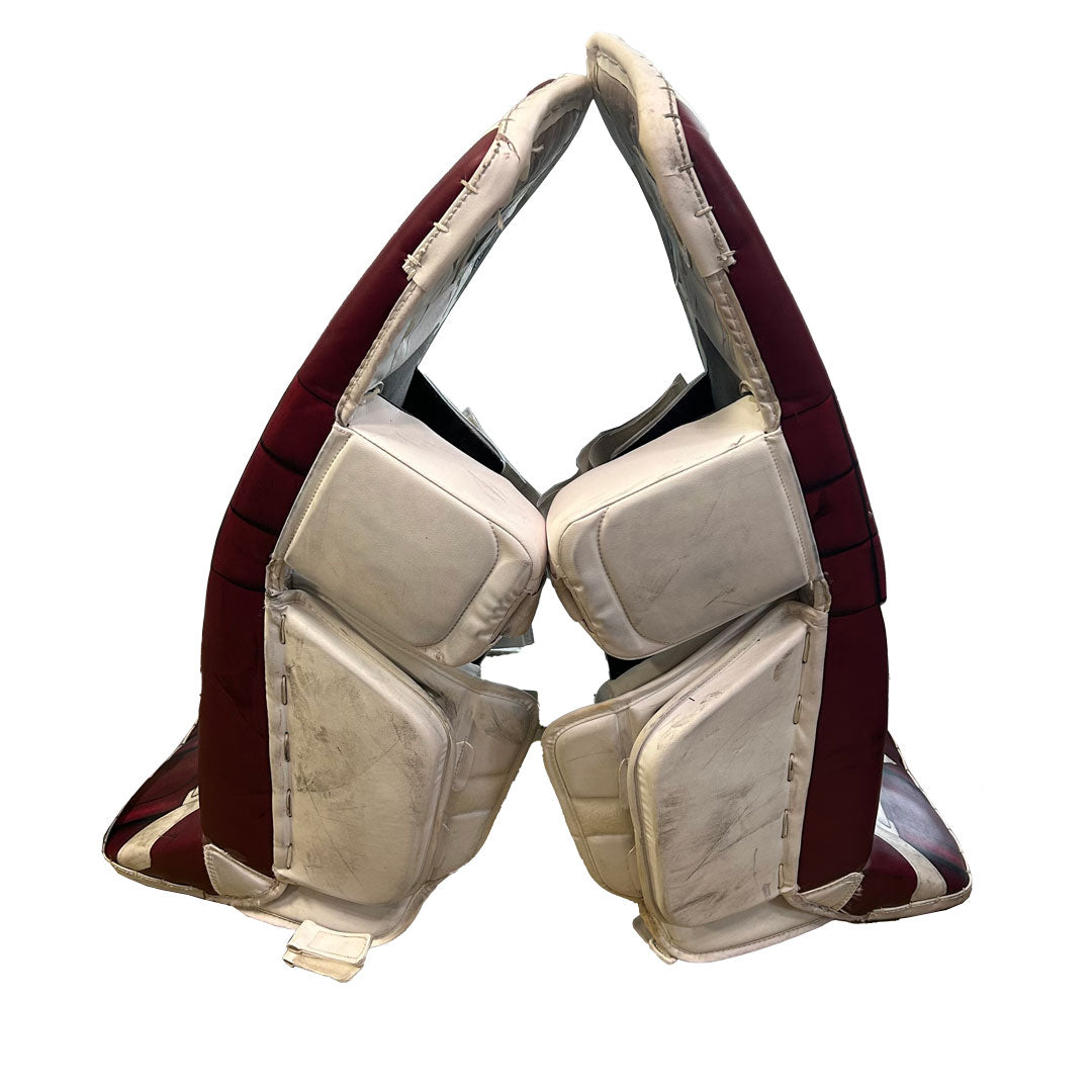 Bauer Vapor Hyperlite 2 - Ensemble complet de gardien de but Pro Stock d'occasion (marron) *Déguisé en Bauer Reactor*