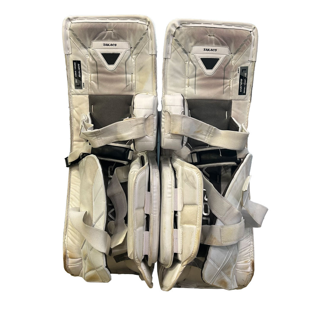 Bauer Vapor Hyperlite 2 - Ensemble complet de gardien de but Pro Stock d'occasion (marron) *Déguisé en Bauer Reactor*