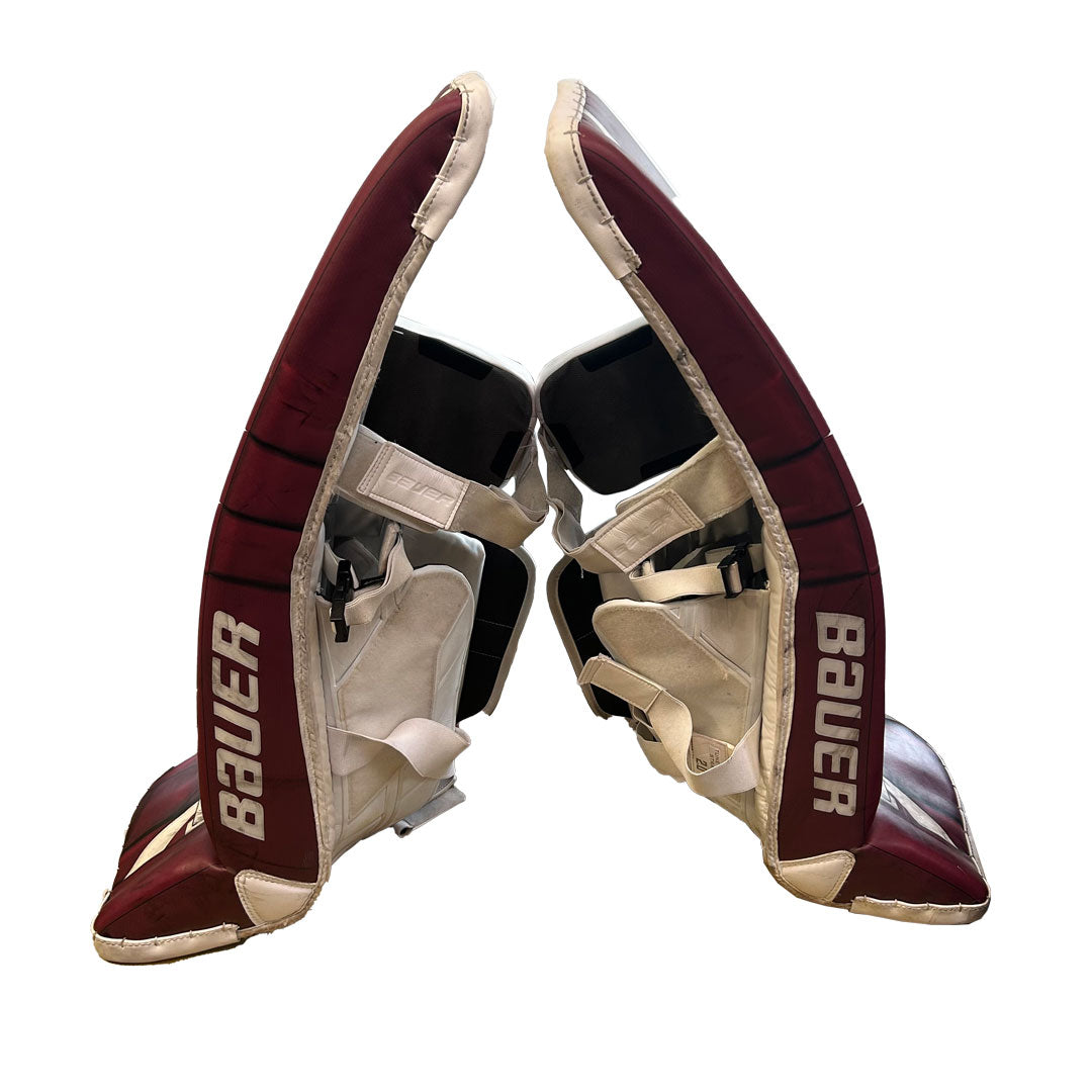 Bauer Vapor Hyperlite 2 - Ensemble complet de gardien de but Pro Stock d'occasion (marron) *Déguisé en Bauer Reactor*