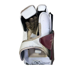 Bauer Vapor Hyperlite 2 - Used Pro Stock Goalie Full Set (Maroon) *Dressed as Bauer Reactor*