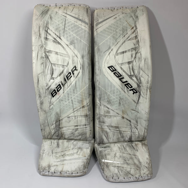 Bauer Vapor 1X OD1N - Used Pro Stock Goalie Pads - (White/Black)