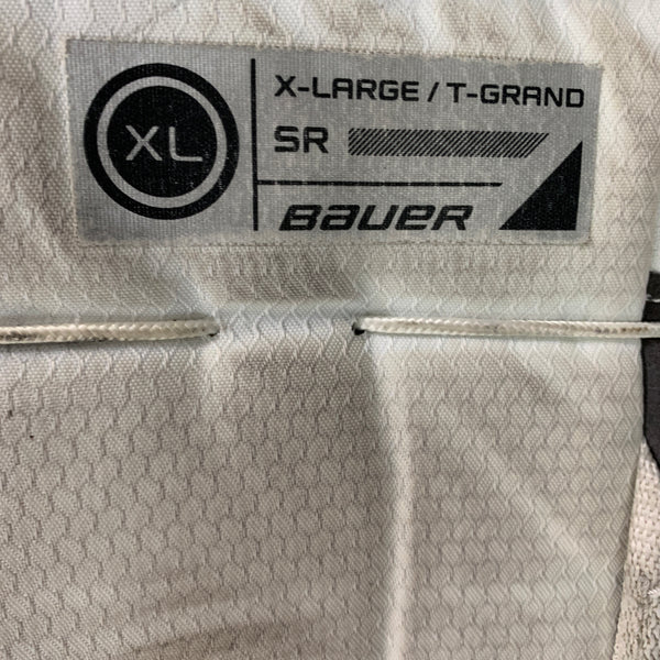 Bauer Vapor 1X OD1N - Used Pro Stock Goalie Pads - (White/Black)