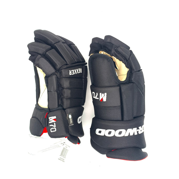 Sherwood Code Rekker M70 - Senior Hockey Glove (Black)