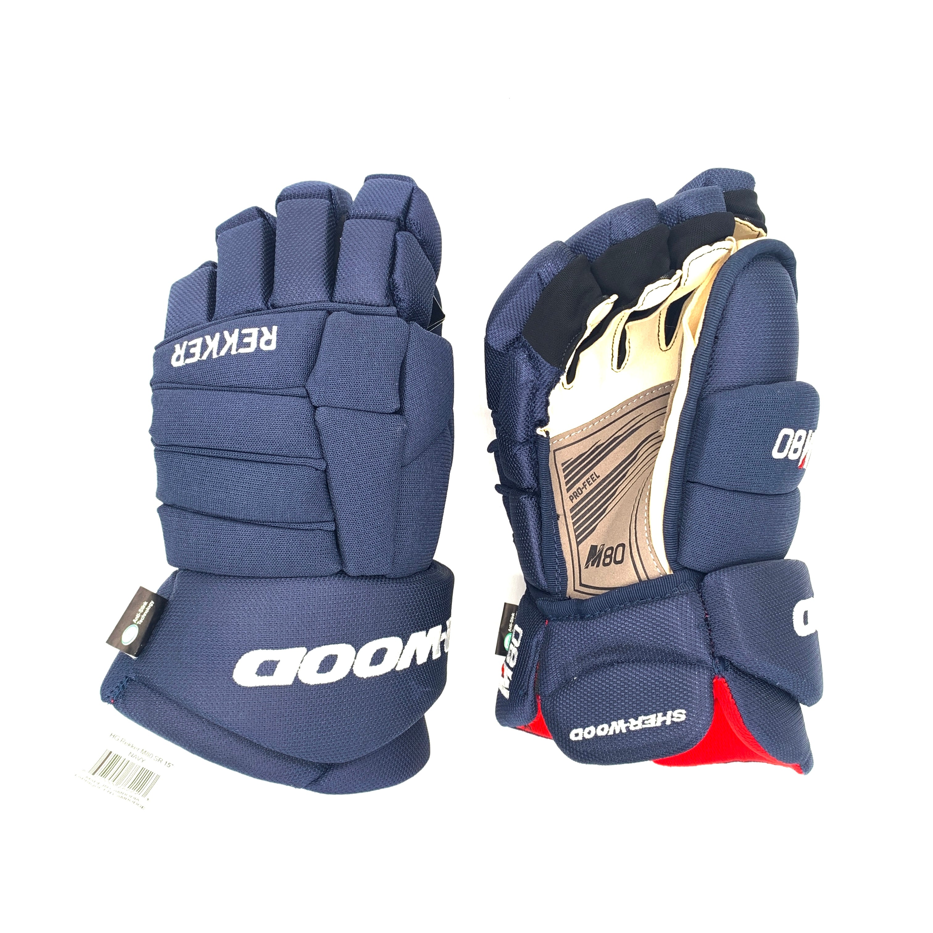 Sherwood Code Rekker M80 - Gant de hockey senior (Marine)