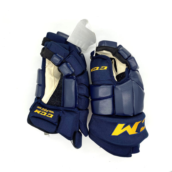 CCM HG42 - OHL Pro Stock Glove (Navy/Yellow)
