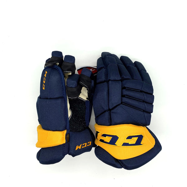 CCM HGJSCHL - OHL Pro Stock Glove (Navy/Yellow)