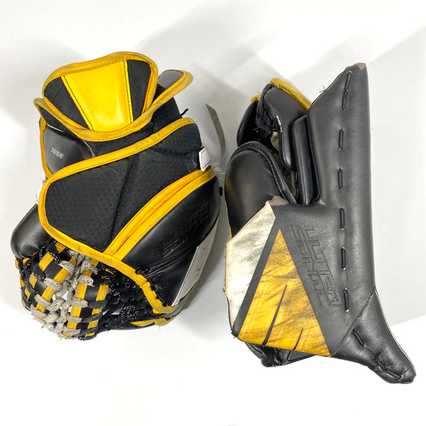 Bauer Supreme UltraSonic - Pro Stock Goalie Full Set (Black/Yellow/White)