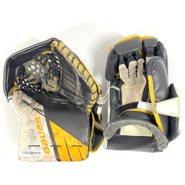 Bauer Supreme UltraSonic - Pro Stock Goalie Full Set (Black/Yellow/White)