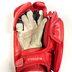 Vaughn Velocity VE8 - Pro Stock Goalie Pads - Full Set (Red/White)
