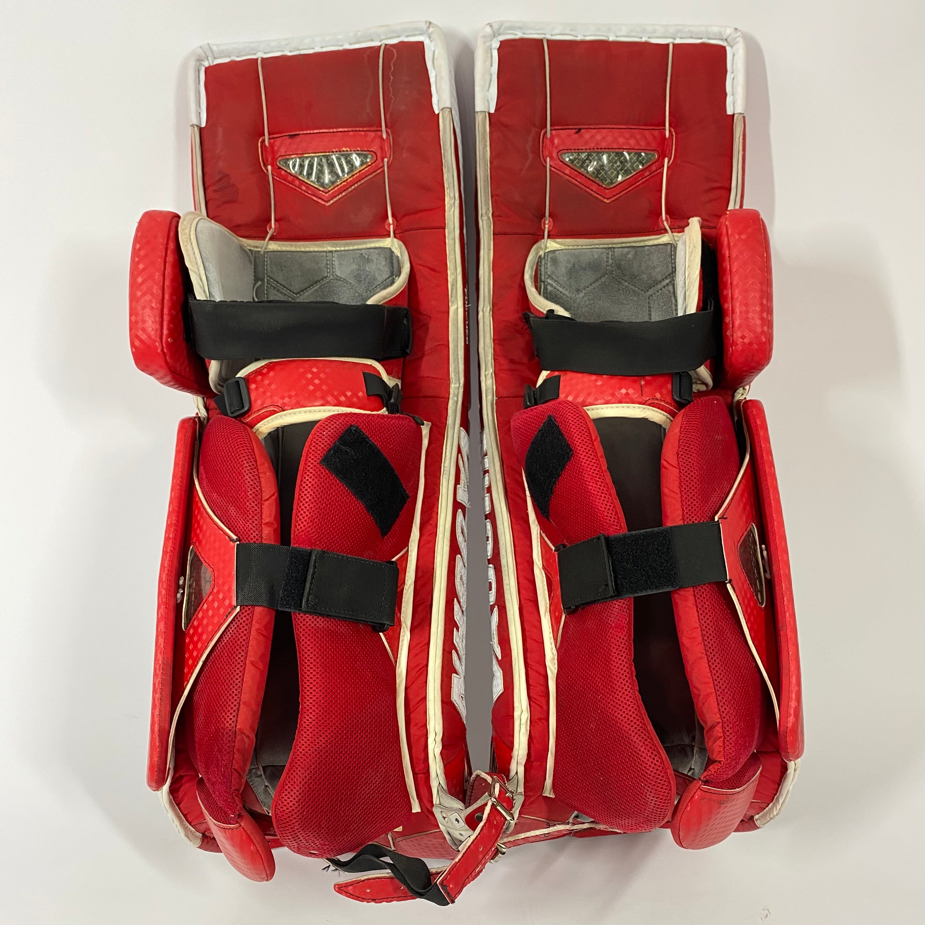 Vaughn Velocity V9 - Pro Stock Gardien de but - Ensemble complet (Rouge/Blanc)