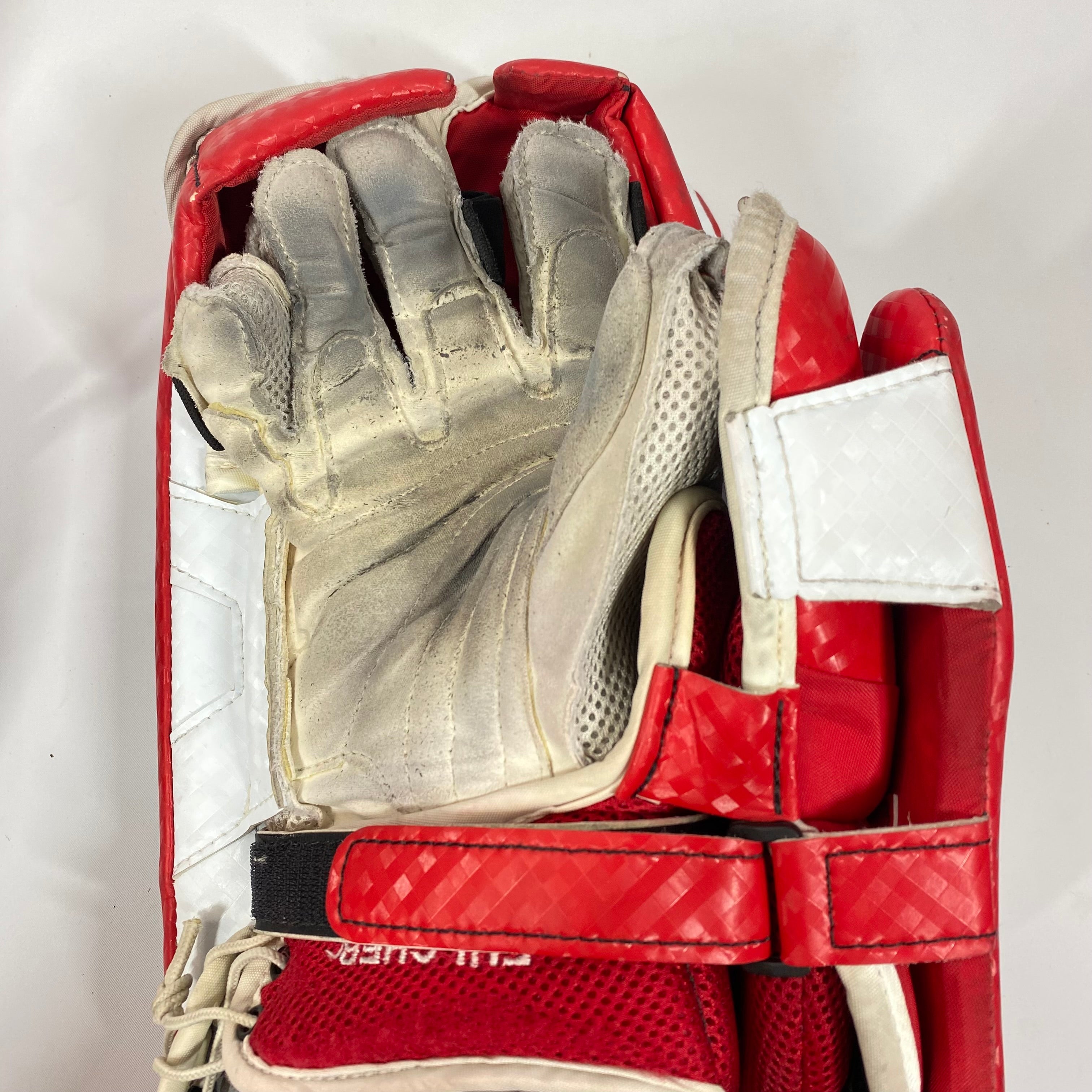 Vaughn Velocity V9 - Pro Stock Gardien de but - Ensemble complet (Rouge/Blanc)