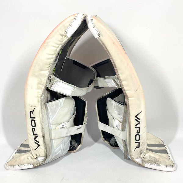 Bauer Vapor 2X Pro - Used Senior Goalie Pads (White)