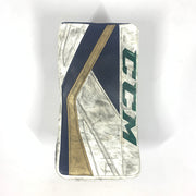 Used CCM Premier II - Pro Stock Goalie Blocker (White/Gold/Navy)