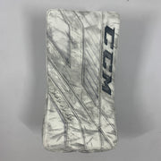 CCM Axis - Used Pro Stock Goalie Blocker (White)