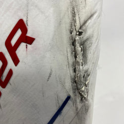 Bauer Vapor 2X Pro - Jambières de gardien de but Pro d'occasion (rouge/blanc/bleu)