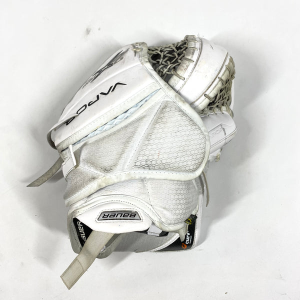 Bauer Vapor 2X Pro - Used Pro Stock Goalie Glove (White)