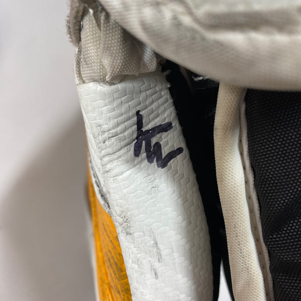 True L12.2 - Pro Stock Goalie Glove (White/Yellow)