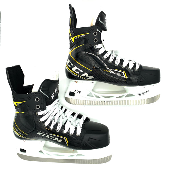 CCM SuperTacks AS3 Pro - NHL Pro Stock Hockey Skates - Size 9D/9.5D - Nicholas Aube-Kubel