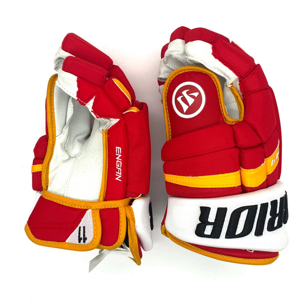 Warrior Covert QR1 Pro - NHL Pro Stock Glove - Mikael Backlund (Red/Yellow/White)