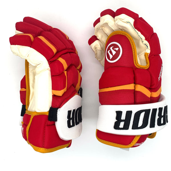 Warrior Covert QRL Pro - NHL Pro Stock Glove - Brett Ritchie (Red/Yellow/White