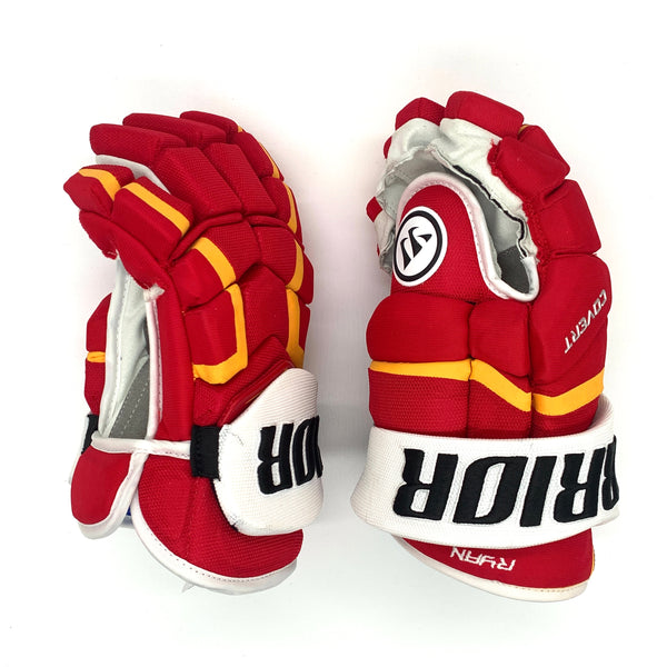 Warrior Covert QRL Pro - NHL Pro Stock Glove - Derek Ryan (Red/Yellow/White)