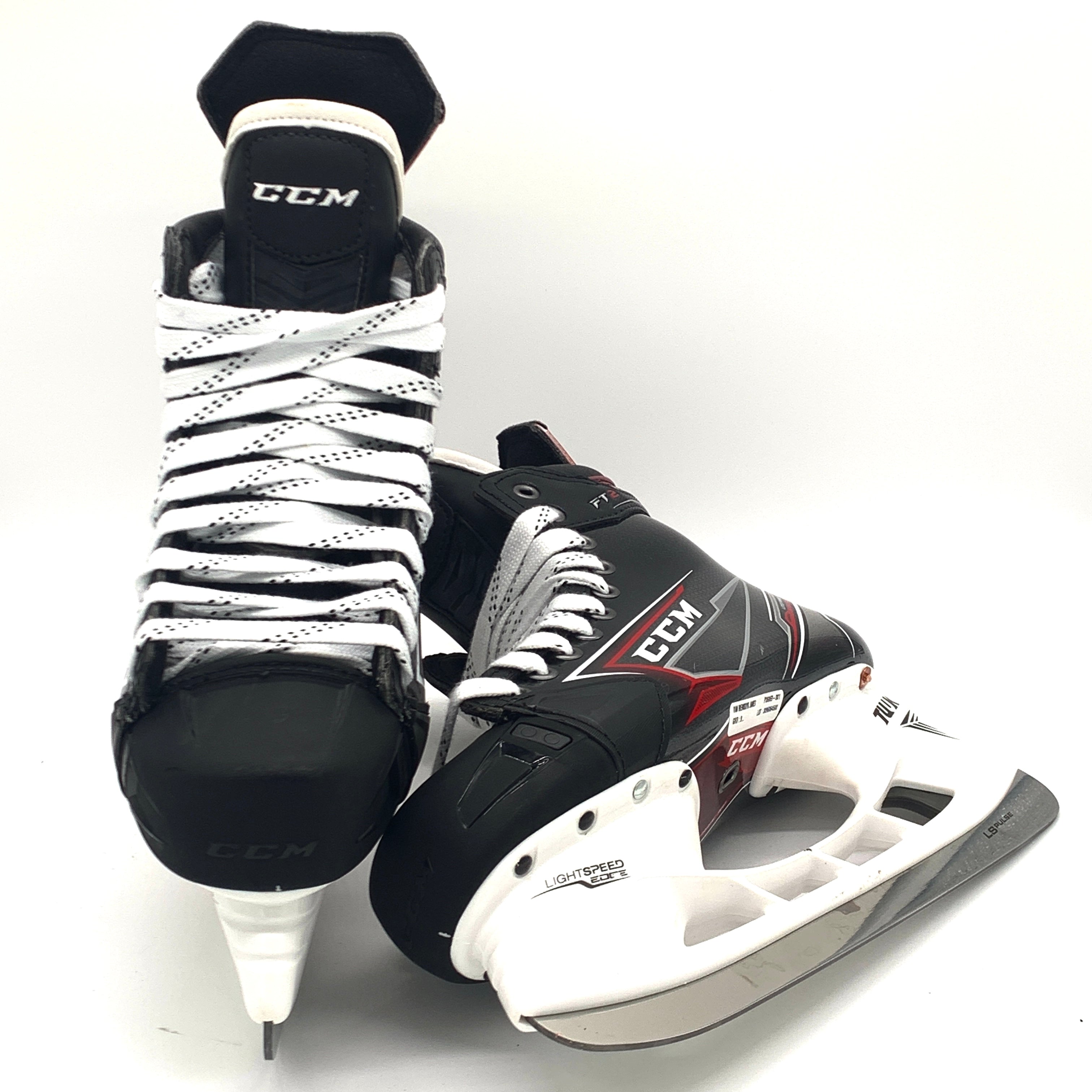 CCM Jetspeed FT2 - Patins de hockey Pro Stock - Taille 9D - James Van Riemsdyk