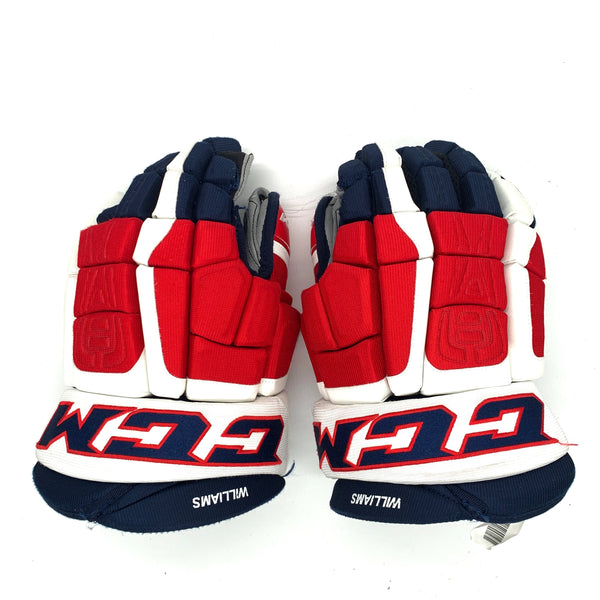 CCM HGCL - Used NHL Pro Stock Gloves - Washington Capitals - Justin Williams (NHL)