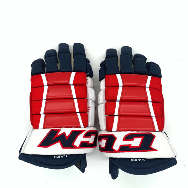 CCM HG97 - Used NHL Pro Stock Gloves - Washington Capitals - Daniel Carr (Navy/Red/White)