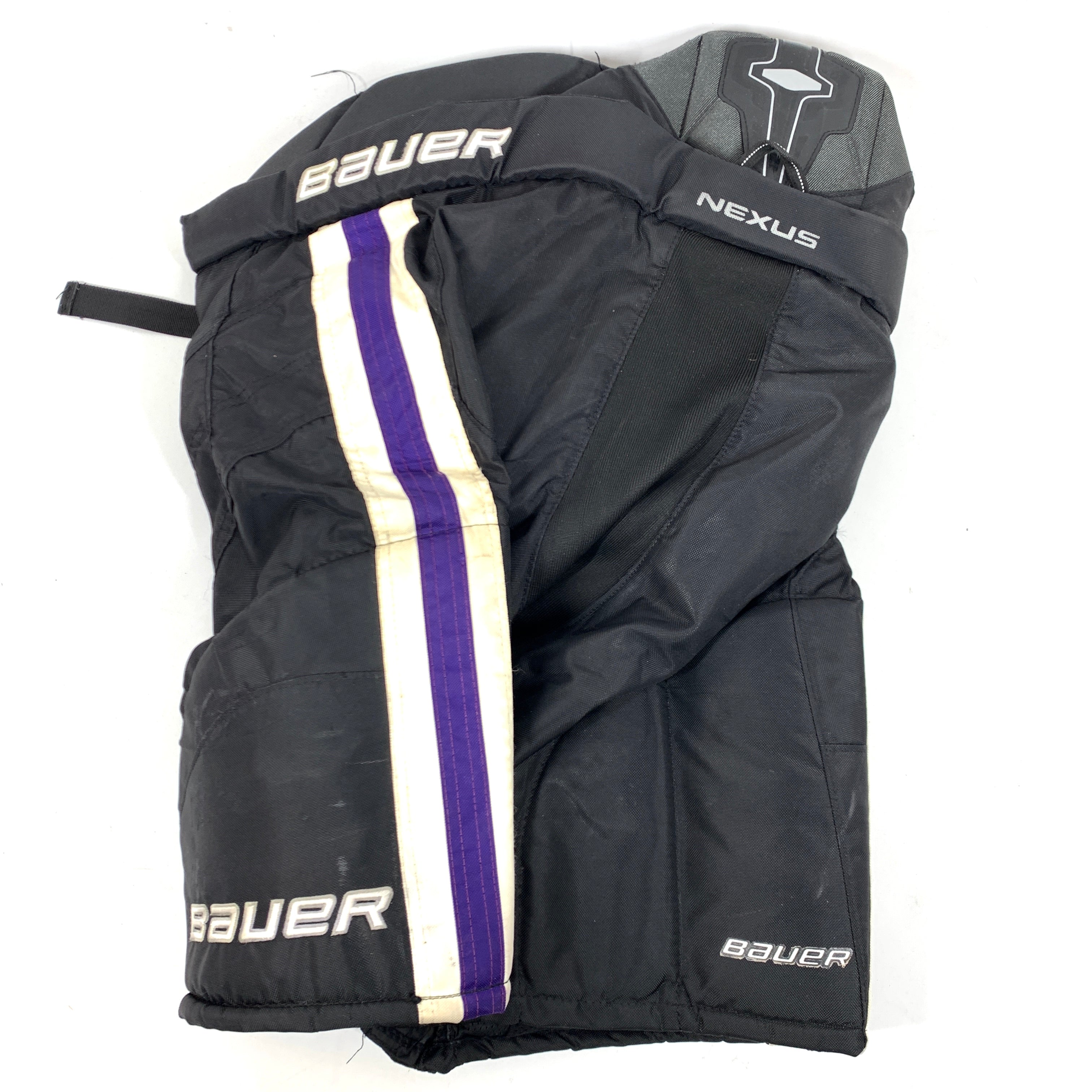 Bauer Nexus - Pantalon NCAA Pro Stock d'occasion (noir/violet)