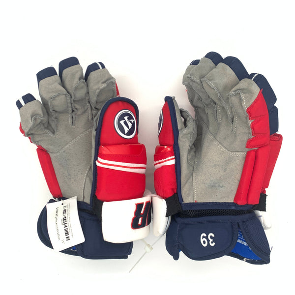 Warrior Covert - Used NHL Pro Stock Gloves - Washington Capitals - Anthony Mantha (Navy/Red/White)