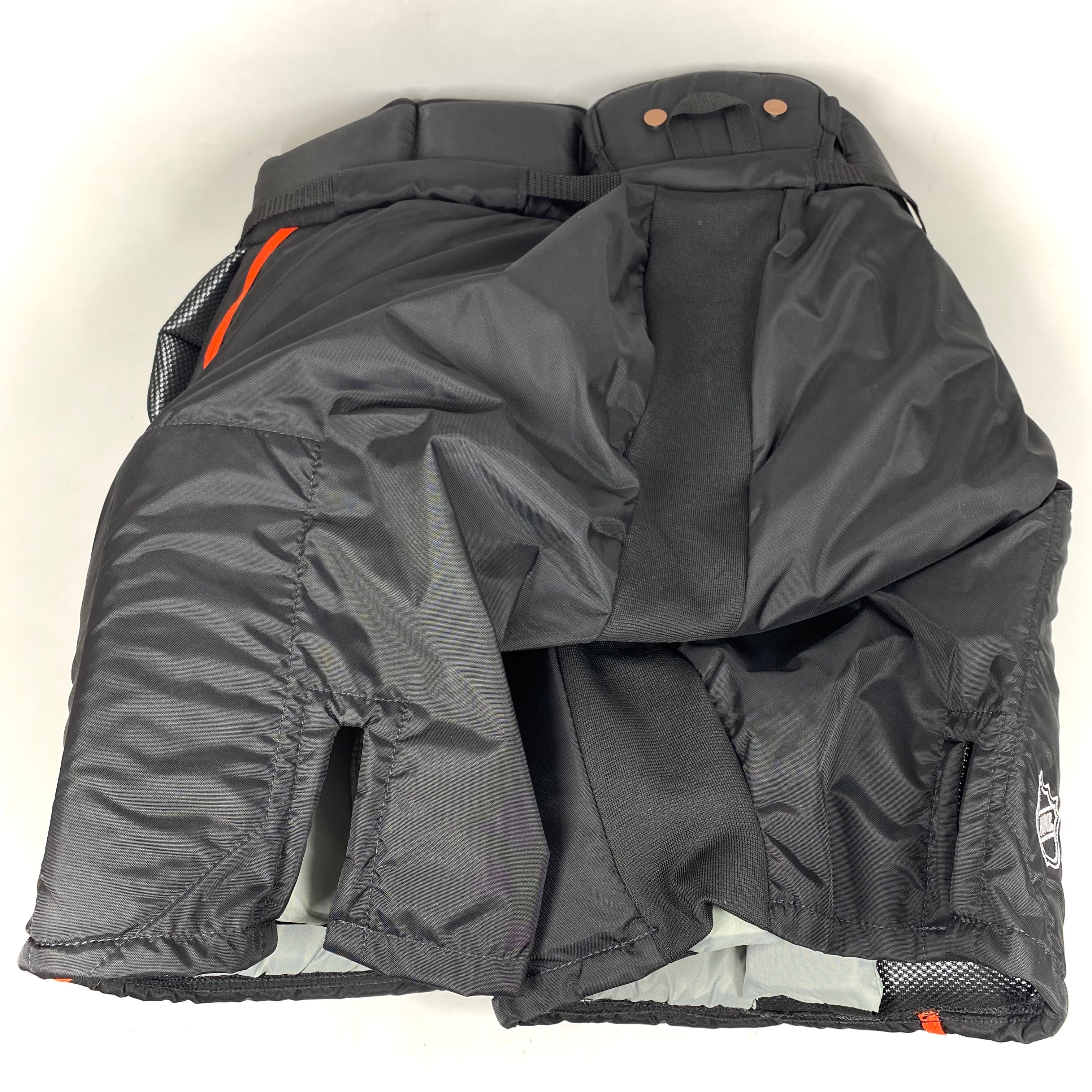 Custom Vaughn - NHL Pro Stock Goalie Pant (Black/Orange)